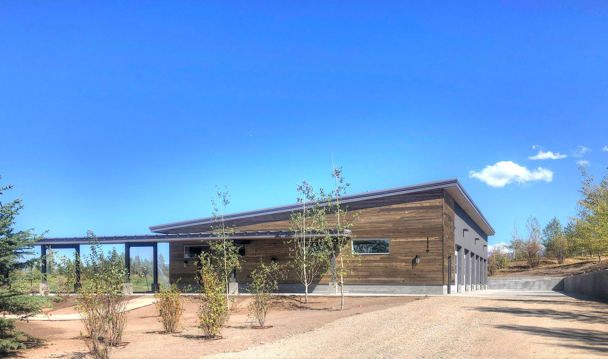 Tributary Golf Cart Storage GPC Architects